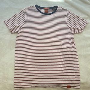 Scotch & Soda Striped T Shirt Size Medium